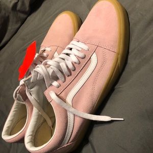 Vans pink lows